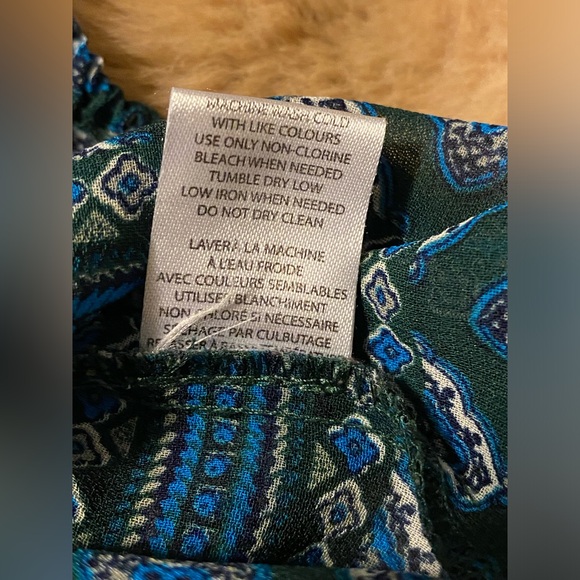 Blue Crush sheer large blouse - Picture 6 of 8